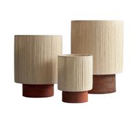 Kalé Stoneware Lamp Red M