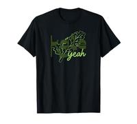 Kale Yeah Funny Vegan Plant Based Foodie Humor Tee T-Shirt