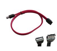 KALEA-INFORMATIQUE 1m e-SATA to SATA cable for connecting an eSATA peripheral to an Internal or External SATA socket.