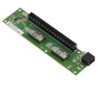 KALEA-INFORMATIQUE 2 Port MCIO 8i card to PCIe Gen 5.0 x8 or x16 for offshoring a PCI Express port, MCIO connectors parallel to the PCIe slot