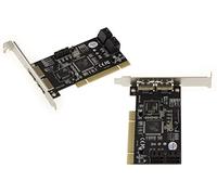 KALEA-INFORMATIQUE 4 + 2 SATA eSATA PCI controller card with SIL3114 Chipset. Independent or clustered disks Raid 0 1 0+1