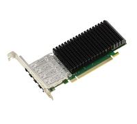 KALEA-INFORMATIQUE 4 Port 10G SFP+ & 25G SFP28 Fiber Ethernet LAN Network PCIe Controller Card with Intel E810 Chipset