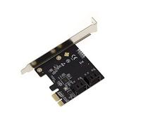 KALEA-INFORMATIQUE 4-port SATA disk controller card on PCI Express PCIe x1 port with AHCI and UEFI support. ASM1064 chipset
