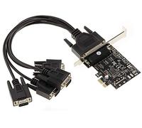 KALEA-INFORMATIQUE 4 Port Serial RS232 PCI Express PCIe Controller Board on octopus
