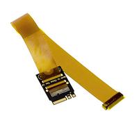KALEA-INFORMATIQUE Adapter BCM94331CSAX BCM94360CS2 to M2 E A Key for Bluetooth WIFI card with flexible cable 165mm