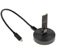 KALEA-INFORMATIQUE Aluminum Dock Link USB4 or Thunderbolt 40G for SSD M2 NGFF NVMe with High Speed Cord