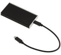 KALEA-INFORMATIQUE Aluminum USB4 and Thunderbolt 4 40G Case for SSD M2 NVMe. Actual Speed Measured on Mac or PC 3.7G/s