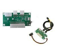 KALEA-INFORMATIQUE ATX Graphics Card (GPU) Power Adapter - ATX24 to Molex and P6 - Suitable for Bitcoin Mining - Cords Included