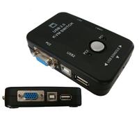 KALEA-INFORMATIQUE AUTOMATIC SWITCH KVM sharing box for 2 VGA and USB PCs