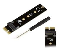 KALEA-INFORMATIQUE Compact PCIe x1 controller board adapter for SSD M.2 type M2 NGFF PCIe NVMe or AHCI - Support SM951 PM951 950 PRO 960 EVO