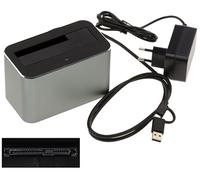 KALEA-INFORMATIQUE Docking USB 3.0 5G Station for SAS 2.5 or 3.5 Disk with SFF-8482 Connector, USB A or C Inface, 12V 3A Power Supply, Aluminium Structure
