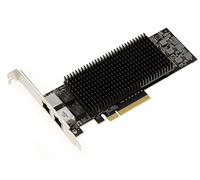 KALEA-INFORMATIQUE Dual Lan 10 GB Ethernet PCIe network controller card with 2 RJ45 ports. TEHUTI NETWORKS TN4010 10G NIC chipset