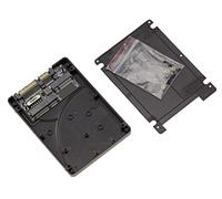 KALEA-INFORMATIQUE Enclosure for mSATA and or M2 SATA SSDs to SATA 15+7 in SATA 2.5 HDD format