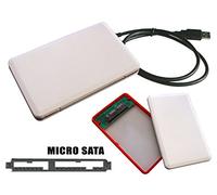 KALEA-INFORMATIQUE External USB enclosure for MICROSATA 1.8 hard disk, USB3 5G link