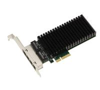 KALEA-INFORMATIQUE GIGABIT Ethernet 4 Port PCIe Network Controller Card with Intel I210AT Chipset. with PXE WOL Function, Low and High Profile Brackets