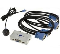KALEA-INFORMATIQUE KVM Switch VGA USB 4 Ports Auto - Complete Kit