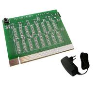 KALEA-INFORMATIQUE LED tester for PCIe PCI-EXPRESS port with 12V/2A power supply