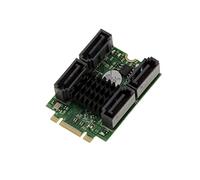 KALEA-INFORMATIQUE M.2 (M2 NGFF) PCIe M or B+M Key 4 SATA 6G RAID 0 1 10 HYPERDUO card with MARVEL 88SE9230 chipset