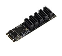 KALEA-INFORMATIQUE M.2 NGFF PCIe M or B+M Key 5 Port SATA 3.0 6Gbps JMB585