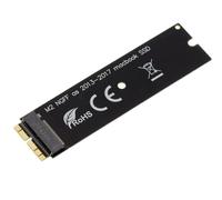 KALEA-INFORMATIQUE M.2 NVMe SSD Adapter for Mac 2013 to 2020 | Adapter to install M.2 NVMe SSD on Apple Macs 12+16 pin produced from 2013 to 2020.