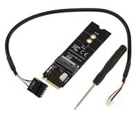 KALEA-INFORMATIQUE M2 E Key or E+A Key card to M.2 M Key port adapter for WiFi and Bluetooth cards, Intel 7260 compatible.