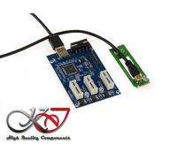 KALEA-INFORMATIQUE M2 M.2 M Key to 3-Port PCIe 2.0 mPCIe to PCIe 1x