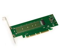 KALEA-INFORMATIQUE M2 PCIe 3.0 x4 x8 x16 controller card for 2230 2242 2260 2280 22110 compatible M.2 NVMe M Key SSDs.