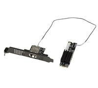 KALEA-INFORMATIQUE M2 RJ45 10G LAN 10 GIGABIT ETHERNET Network Controller Card for M2 Port PCIe Type M or B+M Key with AQUANTIA AQC113 CHIPSET