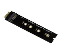 KALEA-INFORMATIQUE M2 to MAC 2010 and 2011 adapter for mounting an M.2 SSD in place of the original 6+12-pin SSD on a Mac. Long version, with tools