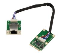 KALEA-INFORMATIQUE Mini PCI Express MiniPCIE 1 Port Copper RJ45 LAN 2.5 GIGABIT Ethernet Network Controller Card with Intel I226 SRKTV Chipset