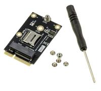 KALEA-INFORMATIQUE Mini PCIe to M.2 NVMe 2230 and MicroSD TF Adapter