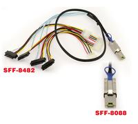 KALEA-INFORMATIQUE MiniSAS SFF-8088 To SFF-8482 Cable 100cm