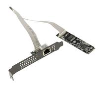 KALEA-INFORMATIQUE Network Controller Card M2 5 Gigabit LAN ETHERNET 10 100 1000 1G 2.5G 5G with RJ45 Port and REALTEK RTL8126 Chipset. for M.2 NGFF PCIe B+M or M Key Port