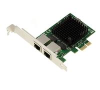KALEA-INFORMATIQUE PCIe 2 Port RJ45 Dual LAN GIGABIT ethernet 10 100 1000 1G network controller card with Intel 82571 chipset.