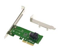 KALEA-INFORMATIQUE PCIe 3.0 4x controller card for U.2 NVMe SSDs (U2 NGFF) SFF-8643 port. 32Gb/s. High and low profile.