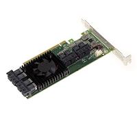 KALEA-INFORMATIQUE PCIe 3.0 x16 card for 8 U.2 NVMe (U2 NGFF) SSDs or 8 x4 PCIe ports. Multi Host Switch Card. PLX PEX 8749 High and Low profile chipset.