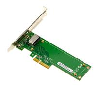 KALEA-INFORMATIQUE PCIe 4.0 x4 Controller Card for NVMe SSD EDSFF E1.S Short Gen4 with Metal Socket