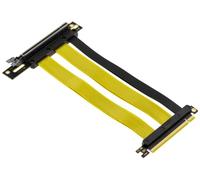 KALEA-INFORMATIQUE PCIe 5.0 x16 Gen5 Riser for 90° GPU Graphics Card | 20cm PCIe 5.0 x16 riser, up to 32 GT/s per line, 90° female connector, for vertical GPU mount.