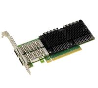 KALEA-INFORMATIQUE PCIe Gen 4.0 PC Dual 100G QSFP28 2 Port Network Controller Card - Mellanox ConnectX 5 Chipset Support 100GbE 50GbE 40GbE 25GbE 10GbE
