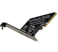 KALEA-INFORMATIQUE PCIe Gen 4.0 x8 to 2-Port Oculink SFF-8612 SFF-8611 Controller Card for Motherboard with Bifurcation Mode