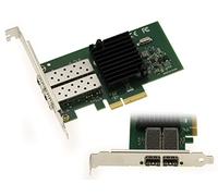 KALEA-INFORMATIQUE PCIe SFP 2 Port Fibre LC Network Controller Card with Intel I350AM2 Chipset. Dual Gigabit Ethernet