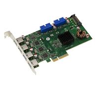 KALEA-INFORMATIQUE PCIe USB 3.0 8 PORTS 5G controller card: 4 type A and 2 19-pin USB3 connectors - 20Gbps bandwidth, compatible with cameras