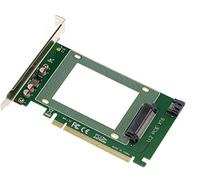 KALEA-INFORMATIQUE PCIe x16 type PCIe 3.0 controller card for PCIe NVMe U.2 SSDs