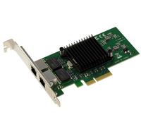 KALEA-INFORMATIQUE PCIe x4 2 Port Dual Gigabit Ethernet Network Controller Card with Intel 82576 Chipset