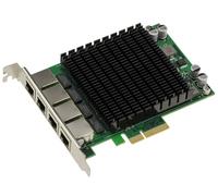 KALEA-INFORMATIQUE PCIe x4 Industrial 4 Port RJ45 LAN GIGABIT Ethernet 10 100 1000 Network Card with Intel I82574 Quad Chipset and PEX8608 20Gbps PLX Bridge