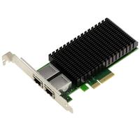 KALEA-INFORMATIQUE PCIe x4 Network Controller Card with 2 Ports 10 Gigabit Ethernet RJ45 with Intel X550 Chipset 10G