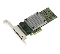 KALEA-INFORMATIQUE PCIe x4 to 4 Port Gigabit LAN RJ45 Ethernet 10 100 1000 1G Network Controller Card - Dual Chipset Intel I350AM2 NIC