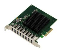KALEA-INFORMATIQUE PCIe x4 to 8 Port USB 3.0 5G Type A Controller Card with UASP Support and Fresco Logic FL1100 Chipset and PI7C9X2G608 Bridge