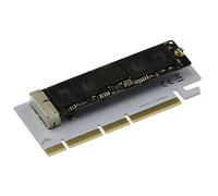 KALEA-INFORMATIQUE PCIe x4 x8 x16 adapter for 12+16-pin Mac SSDs produced after 2013, for reading and writing to a Mac SSD from a PCI Express port