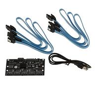 KALEA-INFORMATIQUE Port Multiplier 5 Port SATA Replicator with JMB575 Chipset